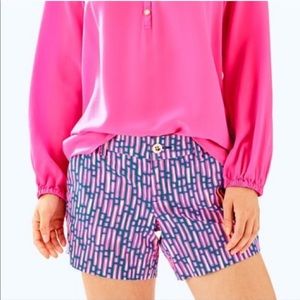 Lily Pulitzer Callahan Slathouse Stripe Shorts 10